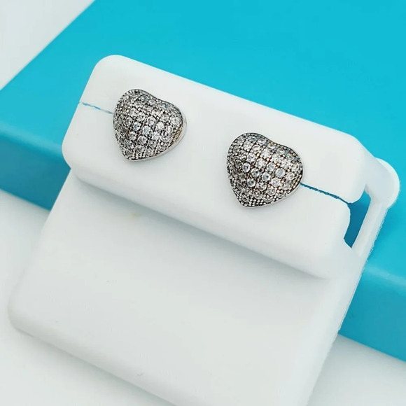 "925 Sterling Silver CZ Beautiful Earrings for Women, 1USPAR4226 - Picture 1 of 11